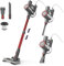 Staubsauger, 6-in-1 Stielstaubsauger & Handstaubsauger mit 6M Kabel, 23Kpa stark Saugkraft, 600W Motor, freistehender Staubsauger Beutellos Vacuum Cleaner für Harte Böden Teppich, klein leicht leiser