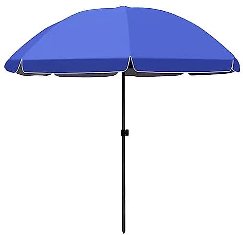 YJYJY Gartenschirm Großer Terrassenschirm The Slope Terrassenschirm Carbon Steel Rod Terrassenschirm Oxford Cloth Umbrella 45° Einstellbare Drehung