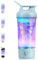 SOARFLY Shaker electrique 750ml shaker electrique proteine, shaker electrique usb pour poudre de potéine, shaker proteine sans BPA (Bleu)