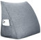 strusery Orthopädisches Keilkissen - Ergonomisches Rückenkissen für Bett & Sofa mit abnehmbarem Bezug, ideal als Lesekissen und Rückenlehne (dunkelgrau, 45x20x35 cm)