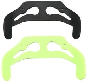 Lot de 10 palettes for manette PS5 et Dualsense(Black Green Each 5)