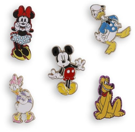 Disney Friends 5-teiliges Anstecknadel-Set