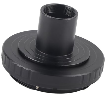 Yctze Metalladapter 23,2 Mm T-Halterung für Spiegelreflexkamera und Mikroskopokular, Hochfestes Design