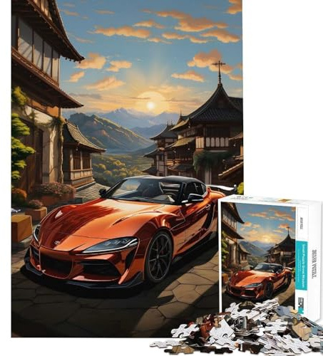 1000-teiliges Puzzle für Teenager Supra MK Retro-Malerei-Puzzle für Erwachsene praktisches Spiel für den Urlaub (Größe 50x75cm)