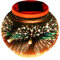 Solar Mosaic Glass Ball Garden Lights,KINGCOO Waterproof Color Changing Mood Night Lights Solar Outdoor Table Lamp for Bedroom Party Garden Patio Yard Decoration Lighting (Stars-1)