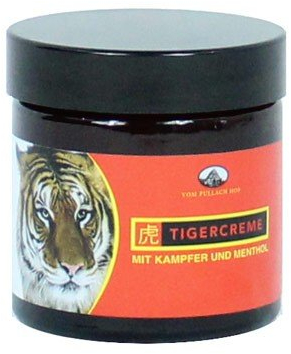 Tiger Creme Massage Balm - Linderung von Muskelschmerzen mit Kampfer und Menthol