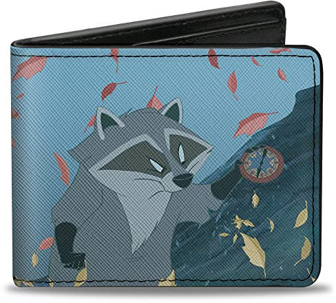 Buckle-Down Herren Bifold Wallet Pocahontas, 10,2 x 8,9 cm, Pocahontas, 4.0 x 3.5, Buckle-down Bifold Wallet Pocahontas