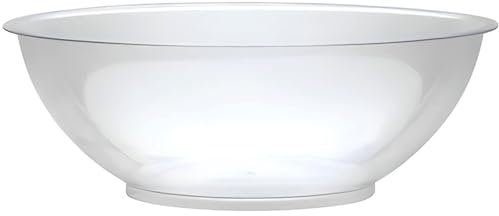 Kingzak 60303 Schüssel, Einfarbig, durchsichtig, 80 oz