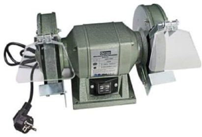 OISE ART STORE Trade Shop - Mola da Banco Professionale Smerigliatrice 200 Watt Disco 150mm Lavori Bricolage