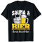 Sauna Und Bier Saunieren Wellness Sauna T-Shirt