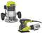 RYOBI 8.5 Amp 1-1/2 Peak HP Fixed Base Router & 1/4 Sheet Finish Sander Kit (2 TOOLS)
