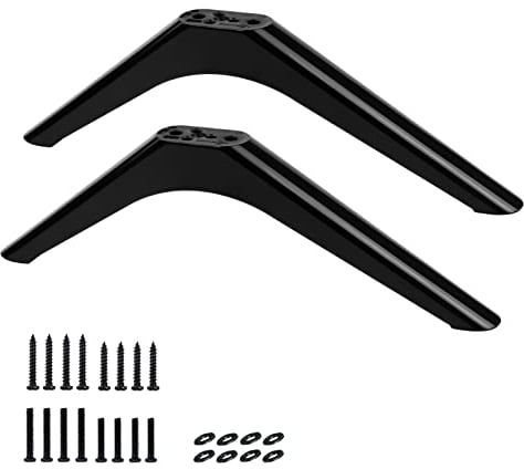 TV Legs for TCL Roku TV Stand Legs 32 40 43 49 50 55 32S301 32S305 32S321 32S325 32S330 40S305 43S325 43S421 43S425 49S423 49S321 50S423 55S421 Base Stand with Screws