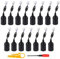 CHEVVY 15 Stk. Baufassung E27 Schwarz Fassung E27 mit Kabel Wasserdichte Lampenfassung E27 Renovierfassung E27 Glühbirnenfassung E27 Ersatzfassung mit Kabel
