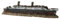 Titanic Fisch-Dekorationen, Schiff, 24 × 10 × 9, Titanic Lost Wrecked Boat Ship Aquarium Dekoration Ornament Wrack Ornamente