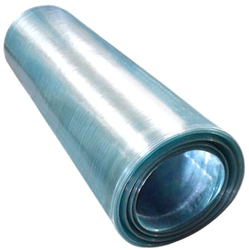 tow000ack Transparente Polycarbonat Dachplatten,1,2mm Glasfaser Massivplatten,Tageslichtplatten,UV-Schutz Regenfeste,Ersatz Kunststoffplatte für Gewächshaus Vordach Carports (0,8m x 15m)