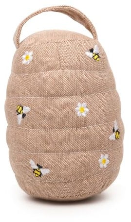 Bestickter Türstopper mit Bienen-Motiv, DD0006