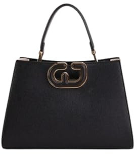 Gaudì Top Handle Tasche aus Kunstleder (Schwarz), Schwarz