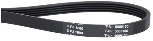 VIOKS Keilrippenriemen Ersatz für Miеle 05689130 07097440 11114230 1880PJ5 1880 PJ 5 1880 PJ5 5PJ1880 Keilriemen Rippenriemen Antriebsriemen Trommelriemen für Trockner Waschtrockner Wäschetrockner