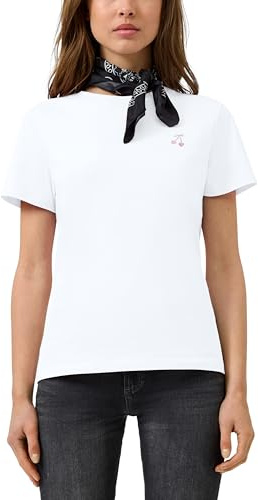 QS Bauwollshirt mit Stickerei