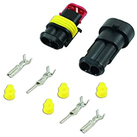 Connect 37227 Automotive Electric Supaseal Connector Kit 2 Pin 10pc