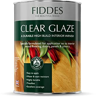 Fiddes Gloss Finish Clear Glaze Varnish 5 Litre