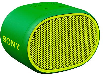 Sony SRS-XB01 tragbarer Bluetooth Lautsprecher (Extra Bass, 6h Akku, Spritzwassergeschützt) grün