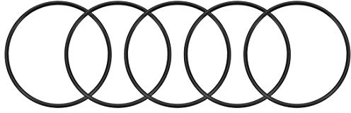 sourcing map 5 Stück O Ring Dichtungsringe 54 mm x 60 mm x 3 mm Metrische Nitrilkautschuk Dichtungsgummiring Gummi Ersatzdichtung für Sahnespender Poolpumpe Schnellkupplung Umfülladapter