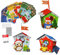 alles-meine.de GmbH XL BASTELSET Weihnachtskalender - 24 Vogelhäuser mit Eulen/Eule zum Aufhängen incl. Namen - selber Basteln - für Erwachsene/Kinder/Mädchen Jungen - Hins..