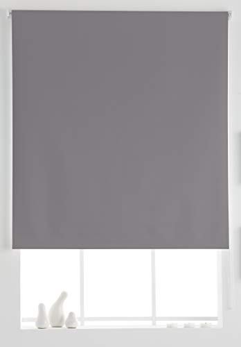 Estoralis Dracarys | Estor Enrollable Diseño Moderno | Opaco Liso | Modelo Dracarys | Gris | 170 x 235 cm (Ancho/Alto) Tamaño Tela 167 x 230 cm | Estores para Ventanas y Puertas