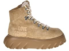 Love Moschino JA21356G0FIG2, Stivaletto, Donna, Bianco, 41 EU