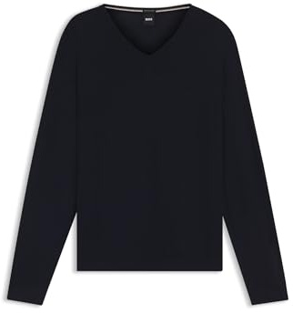 BOSS Herren Melba-P Pullover aus extrafeiner Merinowolle mit V-Ausschnitt