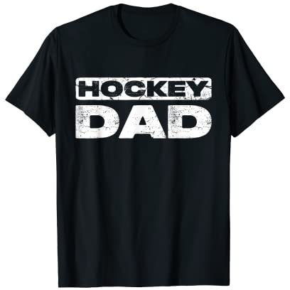 Hockey Dad Shirt Herren Vatertag T-Shirt
