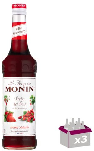 Lot de 3 Sirop - Fraise des bois - 70cL