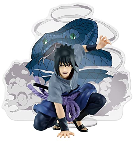 Banpresto Sasuke Uchiha Naruto Shippuden Actionfigur Spectacle BP88033, Mehrfarbig