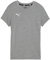PUMA Teamgoal Casuals T-Shirt pour Femme Tee Mixte, Gris Moyen chiné/Blanc
