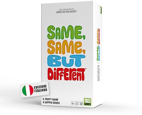 YAS Games Same But Different - Der einzige auf Italienisch, ab 18 Jahren