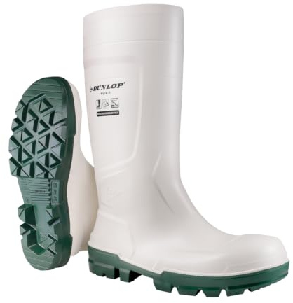 DUNLOP Protective Footwear Work-It S5 Arbeitsstiefel – Sicherheitsstiefel für Bau & Industrie – Wasserdicht, Rutschfest, Stahlkappe, S5 Sicherheitsstandard – Größe 35–50