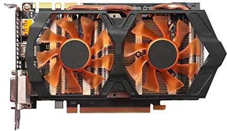 Taygate Carte Graphique de Jeu Cadre de Remplacement Fit for Graphiques pour Les Cartes Graphiques ZOTAC Geforce GTX 660 2 Go GPU 192bit Carte vidéo GDDR5 FIR pour Carte