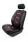 Piton Applicatore Leather Red Autositzschoner, Sitzschoner Auto, hermittel in der EU, universeller Sitzbezug, Sitzschutz kompatibel mit den meisten Autos und SUV