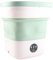 Mini Lavadora Plegable Mini Lavadora de Cubos Portátil -7.5L Mini Lavadora de Cubos Portátil Lavadora Portátil Plegable 100-240V Operación Completamente Automática para Tareas de