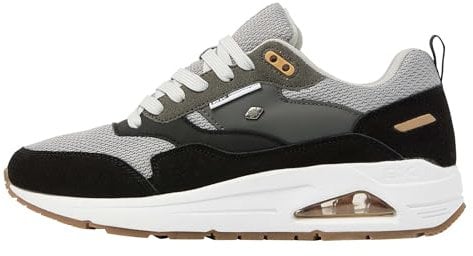 British Knights Herren Lennox Sneaker, DK Grey/Black/Crepe, 42 EU