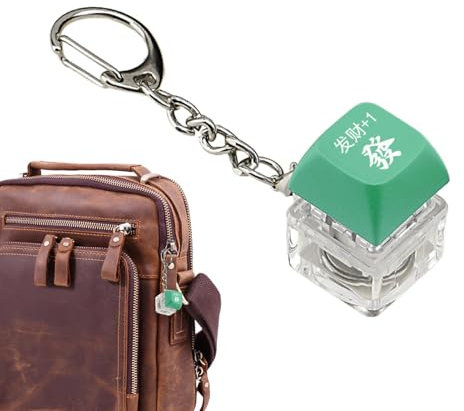 Key Fidget Toy – Reichhaltiges Symbol Spielzeug, Neuheit Schlüssel Spielzeug | Beleuchteter Schlüsseldrücker für Stimmungslinderung, Schlüsselanhänger Spielzeug mit Licht, Schreibtischspielzeug