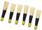 Generic 6-teiliges Great Highland Dudelsack Rohrblatt-Set - Rattanrohrblätter für schottischen Dudelsack und Chanter