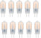 PureShine 12V AC/DC G4 LED Leuchtmittel, 1W ersetzt 20W Halogen, Warmweiß, 3000K, 200LM, 360°, Kein Flackern, Nicht dimmbar, G4 Birne,Stiftsockellampe, 10er Pack