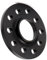 Wheel Spacers 2 Stück Universal Auto Rad Spacer Adapter 10mm PCD 5x105 CB: 56,6mm 5 Lug Für Chevrolet Wheel Spacer Lug Wheel Spacers(2PCS 5mm Black)