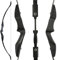 56 Zoll Takedown Recurvebogen für Rechts- und Linksschützen Bogenschießen Jagd Bogen 20-40lbs (30 LBS)