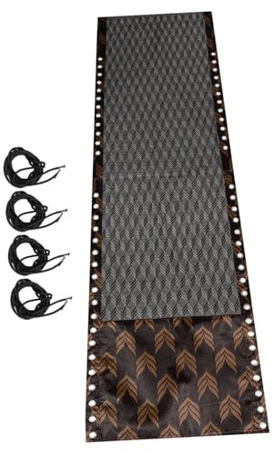 CONGARTENO Stühle Stoff Ersatz Lounge Terrasse Camping Sonnenliege Atmungsaktiv Robust 5er Pack Elegantes Design