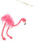BRIGHTFUFU Flamingo Marionette Handpuppe Tier für Interaktive Bühnenshows Kreative Puppenspiele für Erwachsene Leuchtendes Design für Fröhliche
