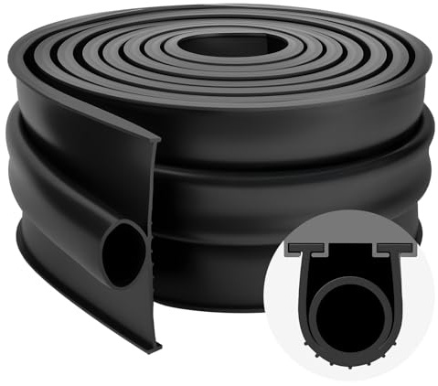 Flintronic Universal Garage Door Seal 3M, Garage Door Weather Seal Strip