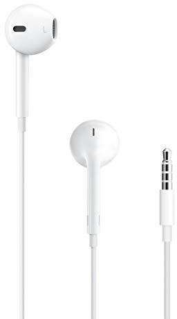 Apple EarPods - Auriculares (Alámbrico, Dentro de oído, Binaural, Intraaural, Blanco)